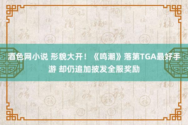 酒色网小说 形貌大开!《鸣潮》落第TGA最好手游 却仍追加披发全服奖励