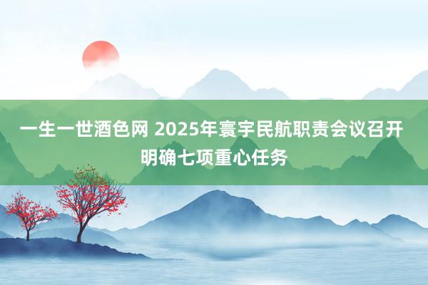 一生一世酒色网 2025年寰宇民航职责会议召开 明确七项重心任务