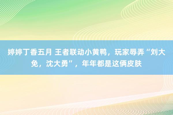 婷婷丁香五月 王者联动小黄鸭，玩家辱弄“刘大免，沈大勇”，年年都是这俩皮肤