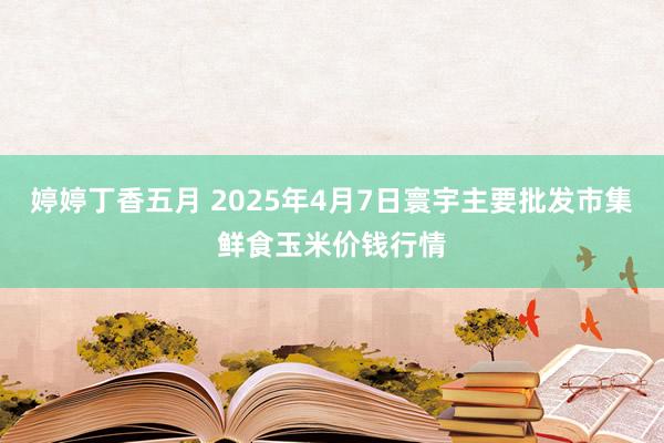 婷婷丁香五月 2025年4月7日寰宇主要批发市集鲜食玉米价钱行情