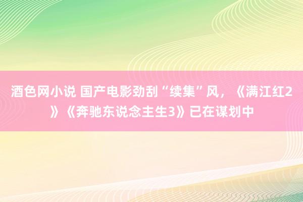 酒色网小说 国产电影劲刮“续集”风，《满江红2》《奔驰东说念主生3》已在谋划中
